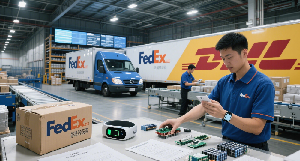 三類貨物精準匹配 DHL/FedEx,助科技企業(yè)高效完成跨境運輸
